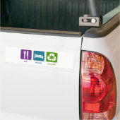 Recyclen Bumpersticker (Op Truck)