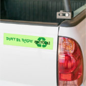 Recyclen Bumpersticker (Op Truck)