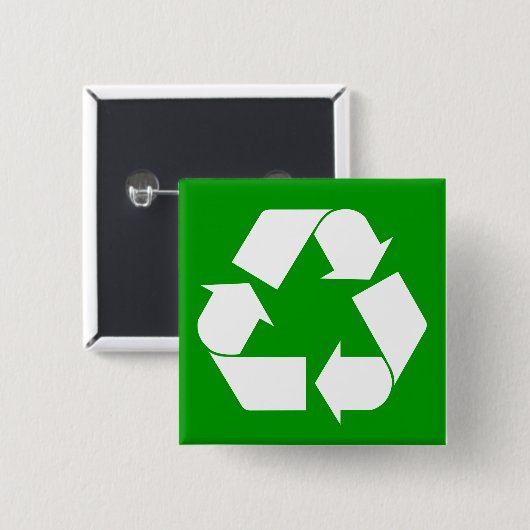 Recyclen Button (Voorkant /achterkant)