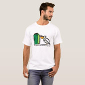 "Recyclen, conserveer" T-shirt (Voorkant volledig)
