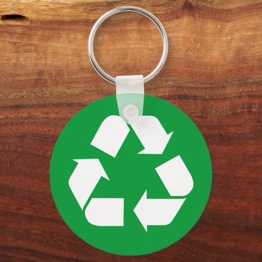Recyclen - Earth Day Sleutelhanger (Voorkant)