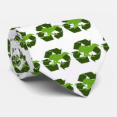 recyclen een windhond stropdas (Opgerold)