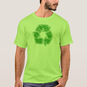 Recyclen grafische Vintage T-shirt
