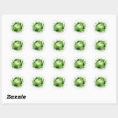 RECYCLEN GREEN PLANET RONDE STICKER (Vel)