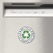 Recyclen Groen Centrum Logo Magneet (Insitu (Vaatwasser))