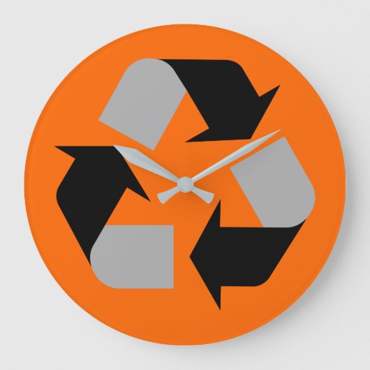 Recyclen Grote Klok (Voorkant)