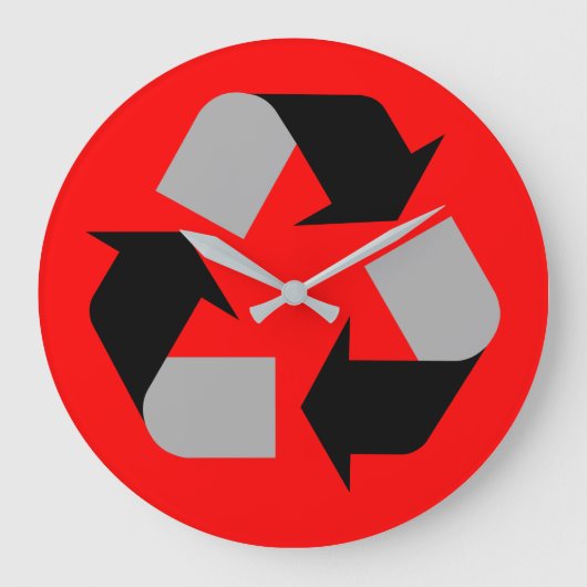 Recyclen Grote Klok (Voorkant)
