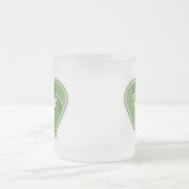 Recyclen hart matglas koffiemok (Center)