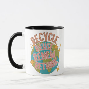 Recyclen hergebruik Heroverweging Mok