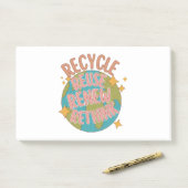 Recyclen hergebruik Heroverweging Post-it® Notes (Op bureau)