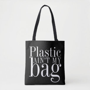 Recyclen hergebruikreductie Kunststof in mijn ta Tote Bag