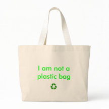 recyclen, ik ben geen plastic zak