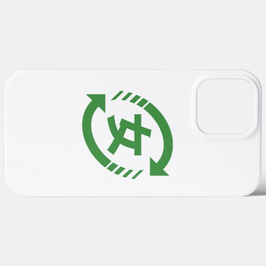 Recyclen Japanse meisjes | Teken Kanji Nihongo Case-Mate iPhone Case (Achterkant (horizontaal))