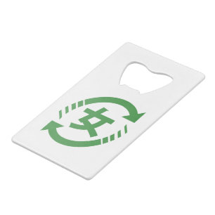 Recyclen Japanse meisjes   Teken Kanji Nihongo Creditkaart Flessenopener