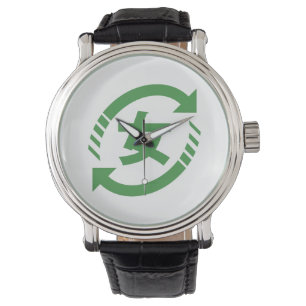 Recyclen Japanse meisjes   Teken Kanji Nihongo Horloge