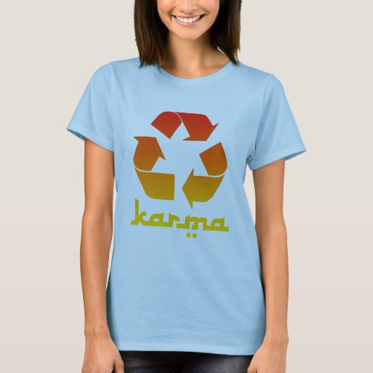 Recyclen KARMA T-shirt (Voorkant)