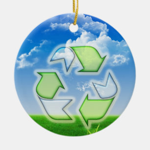 Recyclen Keramisch Ornament