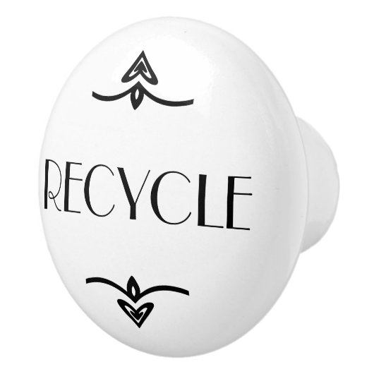 Recyclen Keramische Knop (Rechts)