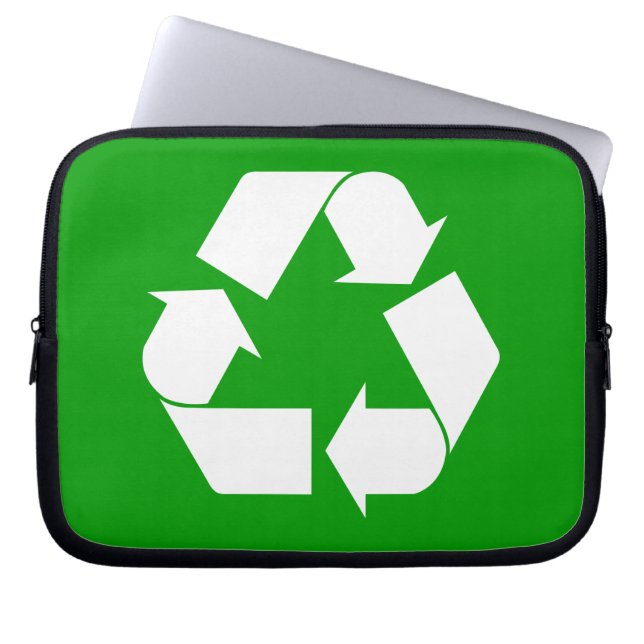 Recyclen laptophoes laptop sleeve (Voorkant)