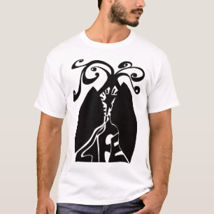 Recyclen leven zwart t-shirt