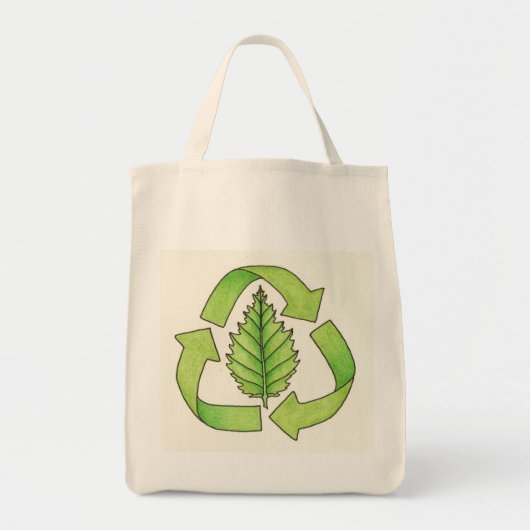 recyclen logo kleur 600 dpi0001 tote bag (Voorkant)