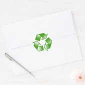 Recyclen Logo Ronde Sticker (Envelop)