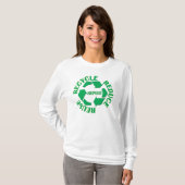 Recyclen Logo T-Shirt (Voorkant volledig)