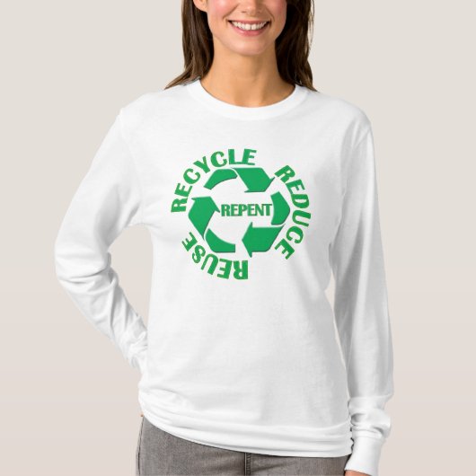 Recyclen Logo T-Shirt (Voorkant)
