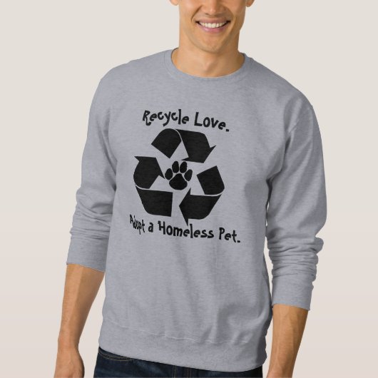 Recyclen Love Sweatshirt (Voorkant)
