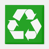 Recyclen magneet (Voorkant)