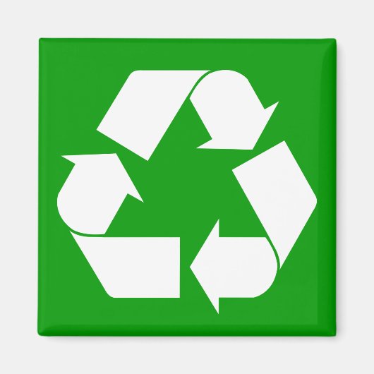 Recyclen magneet (Voorkant)