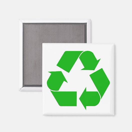 Recyclen magneet (Voorkant / Achterkant)