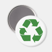 recyclen magneet (Voorkant / Achterkant)