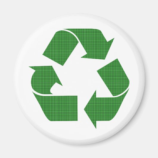 recyclen magneet (Voorkant)