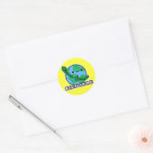 "Recyclen ME" Earth Stickers (geel) (Envelop)