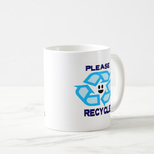 Recyclen Mok (Voorkant rechts)