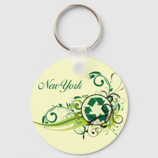 Recyclen New York Sleutelhanger