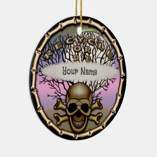 Recyclen of stervend Ornament (Rechts)