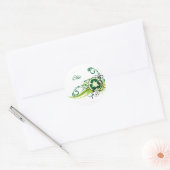 Recyclen Ohio Ronde Sticker (Envelop)