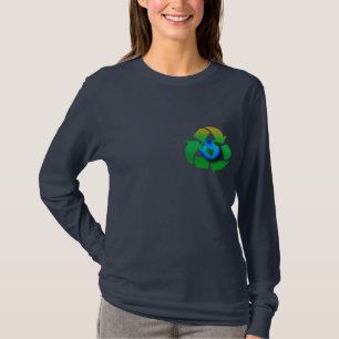 RECYCLEN ONZE PLANET-reeks T-shirt