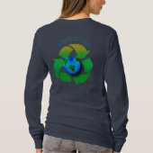 RECYCLEN ONZE PLANET-serie T-shirt (Achterkant)
