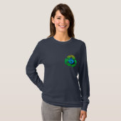 RECYCLEN ONZE PLANET-serie T-shirt (Voorkant volledig)