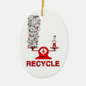 Recyclen Ornament afval (Voorkant)