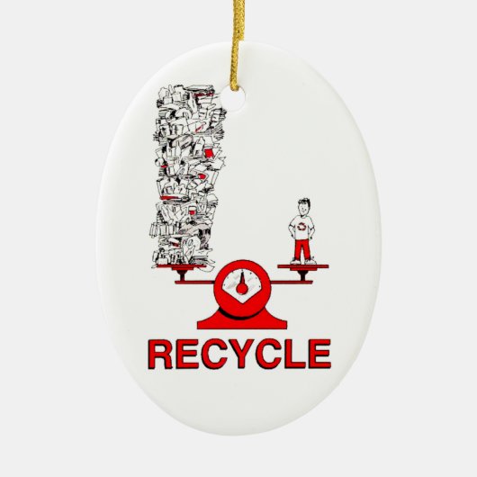 Recyclen Ornament afval (Voorkant)