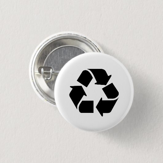 Recyclen Pictogram Button (Voorkant /achterkant)