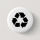 Recyclen Pictogram Button (Voorkant)