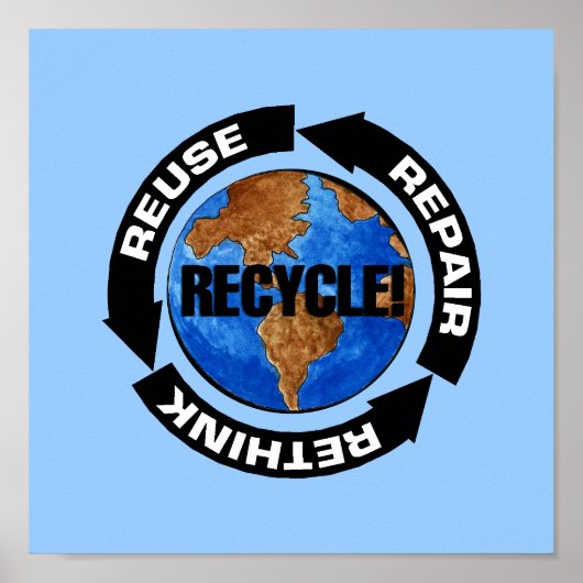 Recyclen Poster (Voorkant)