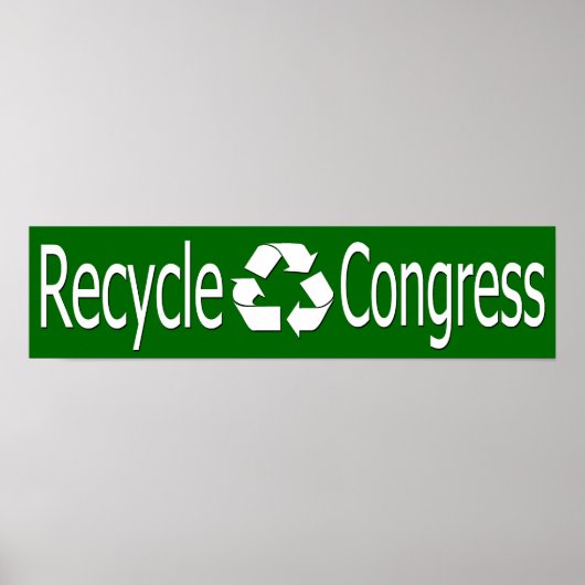 Recyclen Poster Congres (Voorkant)