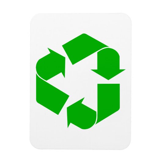 Recyclen premium magneet (Verticaal)