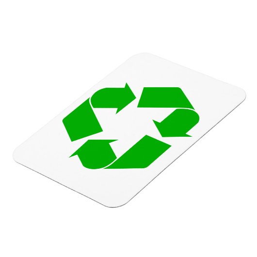 Recyclen premium magneet (Linkerzijde)